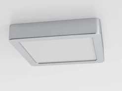 EGLO Loftlamper > LED-loftslampe Fueva 5 IP44 3000K krom 16x16cm