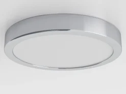 EGLO Loftlamper > LED-loftslampe Fueva 5 IP44 3000K krom Ø21cm