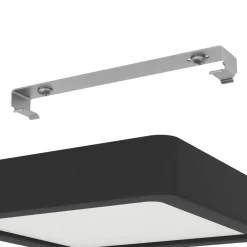 EGLO Loftlamper > LED-loftslampe Fueva 5 IP44 3000K sort 16x16cm
