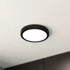 EGLO Loftlamper|Loftlamper > LED-loftslampe Fueva 5 IP44 3000K sort Ø21cm