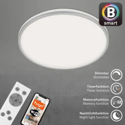 Briloner Loftlamper|Loftlamper > LED-loftslampe Ivy S, dæmpbar, CCT, Ø 49 cm