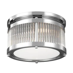 FEISS Loftlamper > LED-loftslampe Paulson IP44 krom Ø 27,9 cm