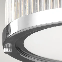 FEISS Loftlamper > LED-loftslampe Paulson IP44 krom Ø 27,9 cm