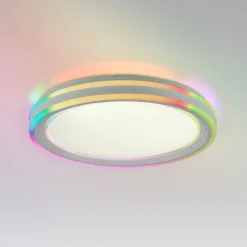 JUST LIGHT. GmbH Loftlamper > LED loftslampe Sfærisk, CCT, RGB, Ø 48cm