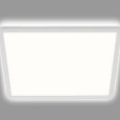Briloner Loftlamper|Loftlamper > LED-loftslampe Slank, kantet 42 x 42 cm