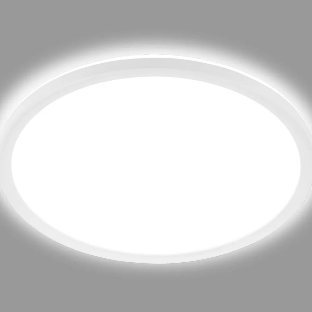 Gang|Loftlamper ^ Briloner LED-loftslampe Slim, rund, 29,3 cm