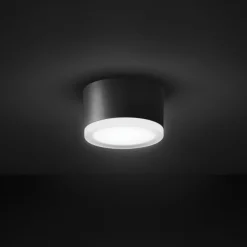 LCD Udendørs Loftlamper > LED-loftslampe 1420 til udendørs brug, grafit Ø 13 cm