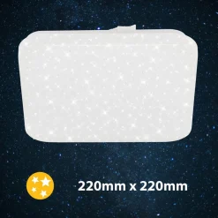 Briloner Loftlamper|Loftlamper > LED-loftslampe Vipe, stjernehimmel-effekt