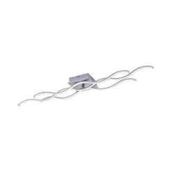 JUST LIGHT. GmbH Loftlamper|Loftlamper > LED-loftslampe Wave 3.000K 97,5x16cm stål