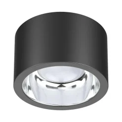 EVN Loftlamper|Indbygningsspots > LED-loftspot ALG54, Ø 12,9 cm antracit