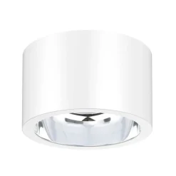 Loftlamper|Indbygningsspots ^ EVN LED-loftspot ALG54, Ø 12,9 cm, hvid