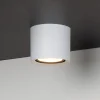 Spotlights ^ Lucide LED loftspot Fedler, Ø 12 cm, hvid, dæmpbar, aluminium