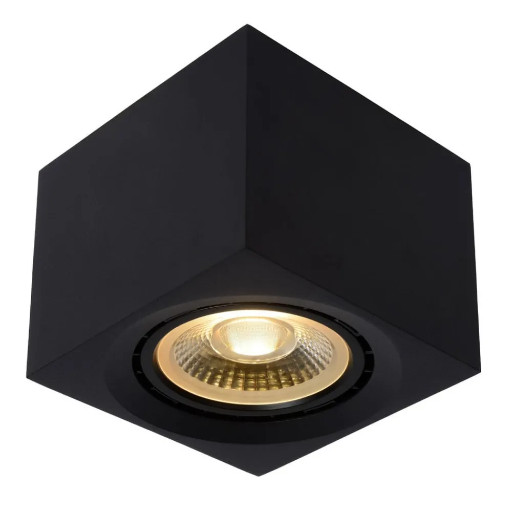 Lucide Spotlights > LED-loftspot Fedler kantet sort