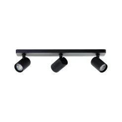 Brilliant Loftlamper|Loftlamper > LED-loftspot Marty, længde 53 cm, sandsort, 3-lys.
