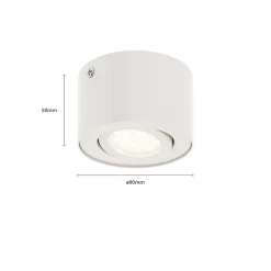 Briloner Loftlamper|Loftlamper > LED-loftsspot i rør, hvid