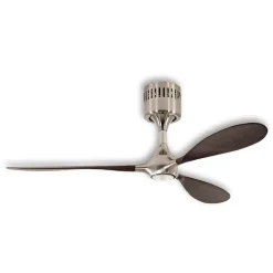 CasaFan Loftventilatorer > LED-loftventilator Helico Paddel, lydsvag, valnød Ø 132 cm