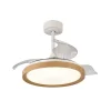 Mantra Iluminación Loftventilatorer > LED-loftventilator Mistral Mini træ DC støjsvag Ø 91 cm CCT