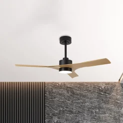 Mantra Iluminación Loftventilatorer > LED-loftventilator Thai træ DC-motor lydløs Ø 122 cm CCT