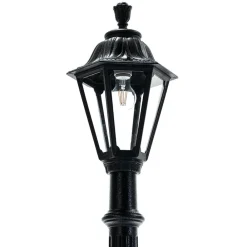 Lygtepæle ^ Fumagalli LED-lygtepæl Artu Rut, saltvandsresistent, IP55