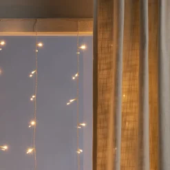 Julepynt|Lysnet, Lysforhæng ^ Konstsmide Christmas LED-lysforhæng, 120 lyskilder, ravgult