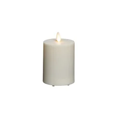 Konstsmide Christmas Julepynt|Led Stearinlys > LED-lys IP44 cremehvid glat Højde 13 cm