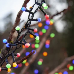 STAR TRADING Dekorationsbelysning > LED-lyskæde Berry Mini med timerfunktion farverige