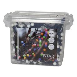 STAR TRADING Dekorationsbelysning > LED-lyskæde Berry Mini med timerfunktion farverige