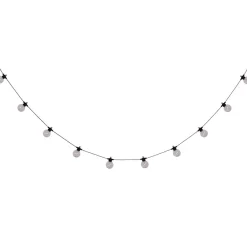 Näve Solcellelamper > LED-lyskæde CADENA, RGB, sort, 10 lyskilder, 10 m