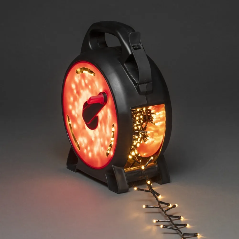 Konstsmide Christmas Julepynt|Julelys Udendørs > LED lyskæde Compact amber 1200LEDs 26,38m