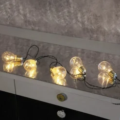 STAR TRADING Dekorationsbelysning > LED-lyskæde Glow Battery m. fem lysk.