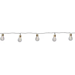 STAR TRADING Dekorationsbelysning > LED-lyskæde Glow Battery m. fem lysk.