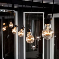 Konstsmide Christmas Dekorationsbelysning > LED-lyskæde ølhave basissæt, ravfarvet