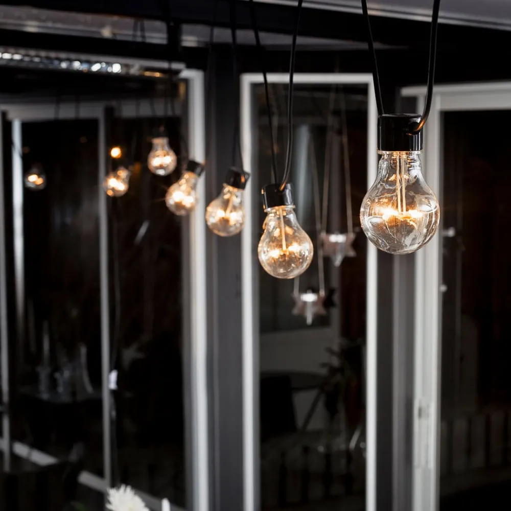 Konstsmide Christmas Dekorationsbelysning > LED-lyskæde ølhave basissæt, ravfarvet