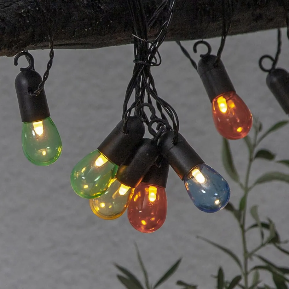 STAR TRADING Dekorationsbelysning > LED-lyskæde Small Hooky, farverige