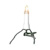 Dekorationsbelysning|Julepynt ^ Konstsmide Christmas LED-lyskæde top pærer IP44 rav 16-flamme
