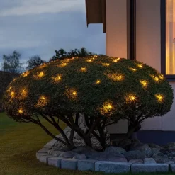 Konstsmide Christmas Julepynt|Lysnet, Lysforhæng > LED-lysnet til udendørs brug, 64 rækker 200x200 cm