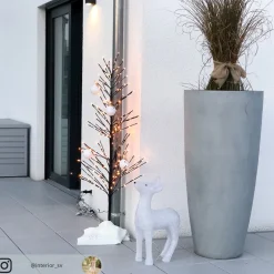 Konstsmide Christmas Julepynt|Juletræer > LED-lystræ, sort, 150 cm