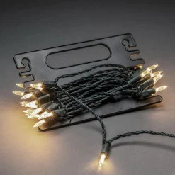 Konstsmide Christmas Julepynt|Julelys Udendørs > LED-minilyskæde med opvikler, 80 lyskilder