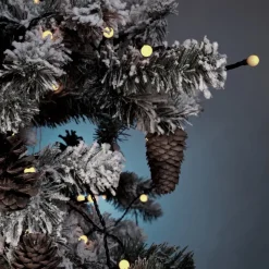 Konstsmide Christmas Julepynt|Julelys Udendørs > LED mini lyskæder til udendørs brug 80fl. varm hvid