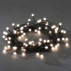 Konstsmide Christmas Julepynt|Julelys Udendørs > LED mini lyskæder til udendørs brug 80fl. varm hvid