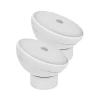 Müller-Licht Natlys > LED-natlampe Nova, sensor, hvid, plast, 2-pak