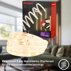 Briloner Dekorationsbelysning|Led Strips > LED-panel Pimp your panel, forlængersæt, længde 2,6 m
