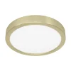 EGLO Loftlamper > LED-panel til overflademontering Fueva 5 IP20 830 messing Ø21cm