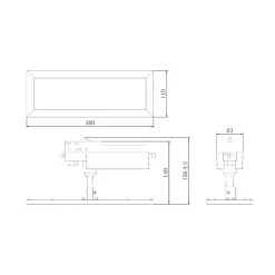 Deko-Light Skinnesystem > LED-panel TRACK LIGHT, hvid, 3-faset, 4.000 K, tænd/sluk
