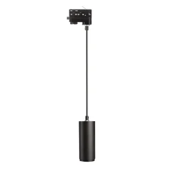 Skinnesystem ^ Deko-Light LED-pendellampe Lucea 3-faset 10W sort
