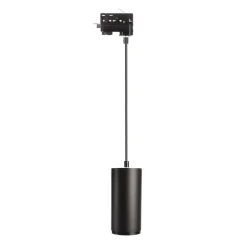 Deko-Light Skinnesystem > LED-pendellampe Lucea 3-faset 15W sort