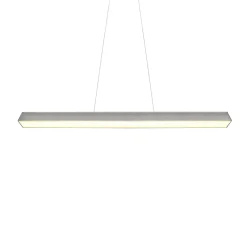 Skinnesystem ^ Trio Lighting LED-pendellampe Paros DUOline, bjælke, nikkel