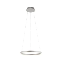 JUST LIGHT. GmbH Pendellamper > LED-pendellampe Ritus, Ø 39,3 cm, aluminium