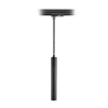 Deko-Light Skinnesystem > LED-pendel Slim 1-fase skinne, sort, aluminium, 5 W, 2.700 K