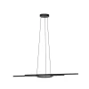 Pendellamper ^ EGLO LED-pendel Zillerio-Z sort ZigBee CCT dim